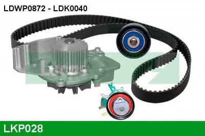 LUCAS ENGINE DRIVE lkp028 -  Водяной насос + комплект зубчатого ремня